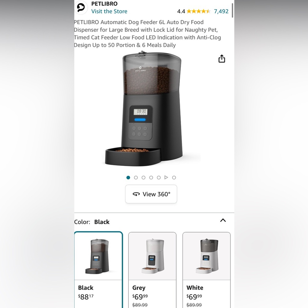 PetLibro Automatic Pet Feeder